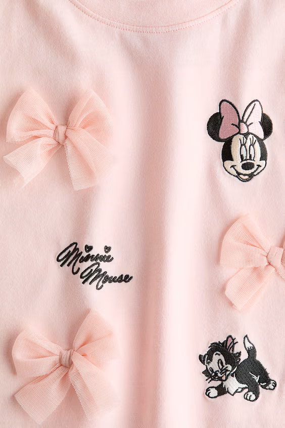 Футболка из хлопка с принтом