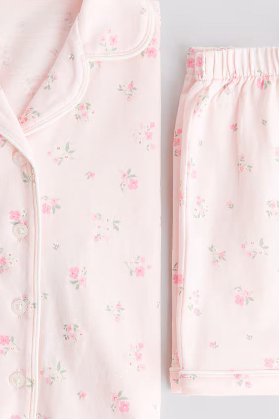 Пижама в принтованном джерси