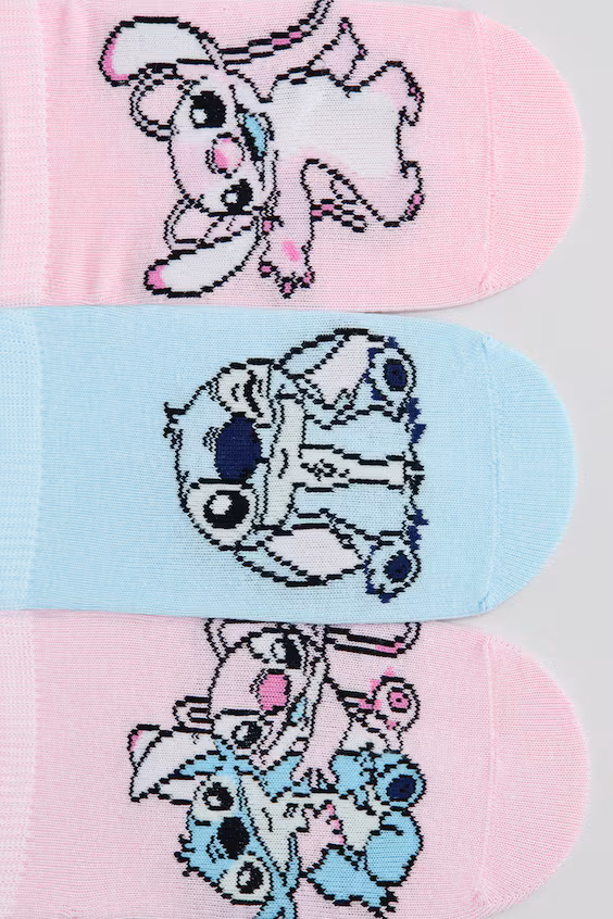 Набор из 5 пар носков без резинки