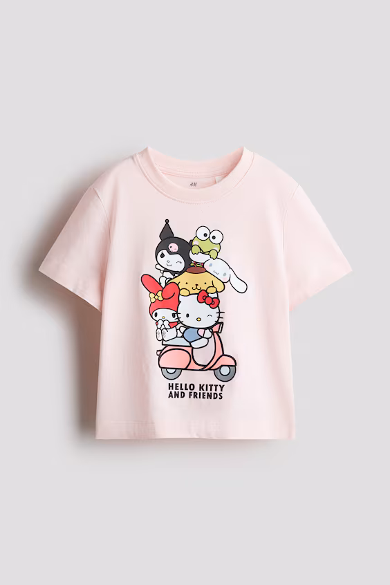 Футболка с принтом