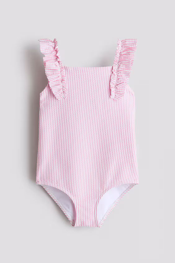 Купальник с оборками