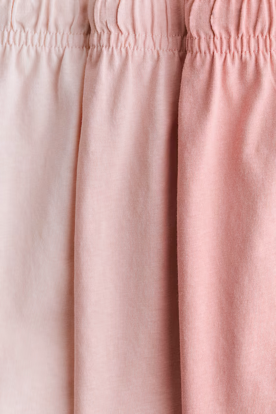 Набор из 3 шортов из хлопкового джерси