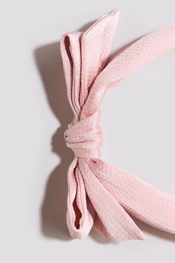 Ободок с бантом