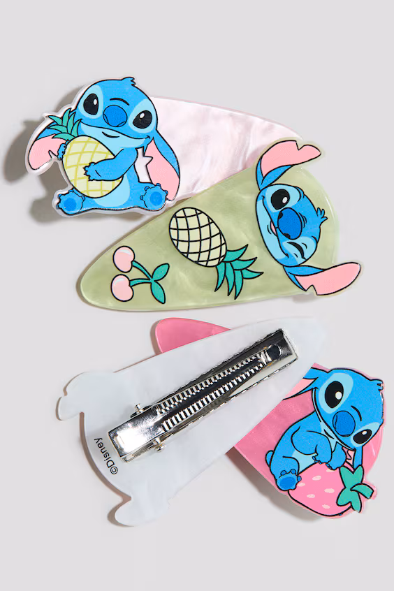 Набор из 4 заколок для волос