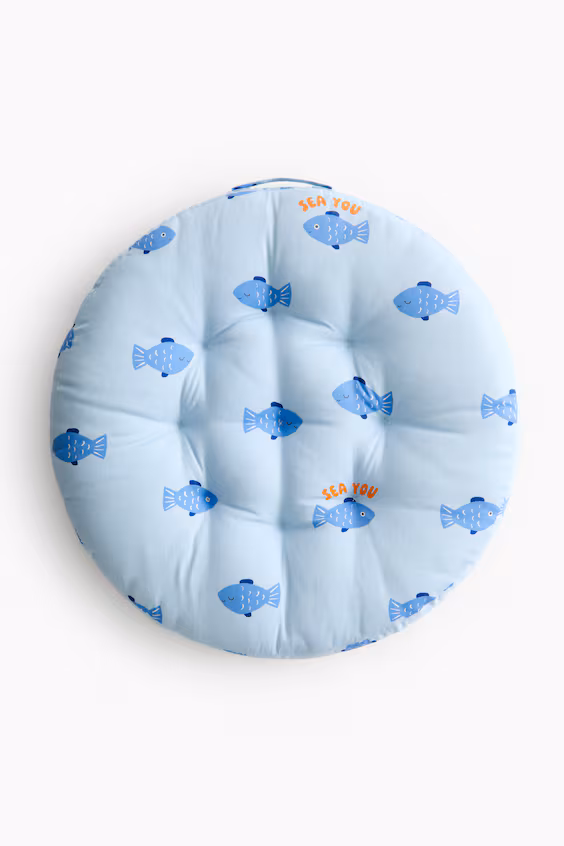 Печать на подушке для пола