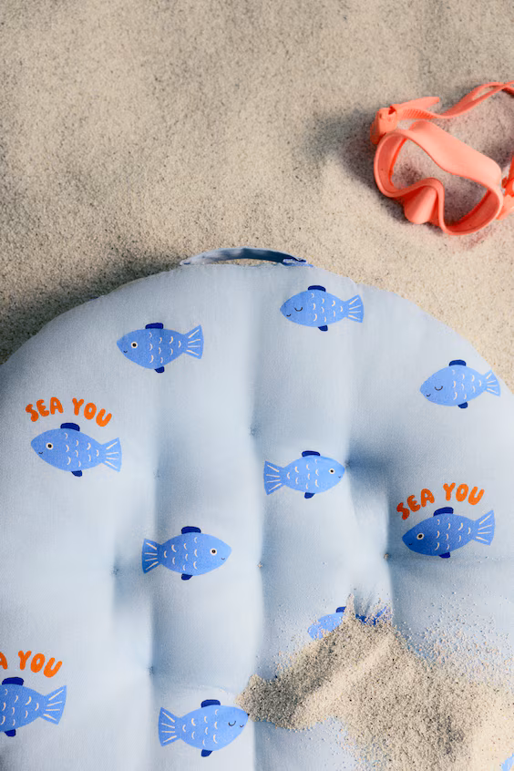 Печать на подушке для пола