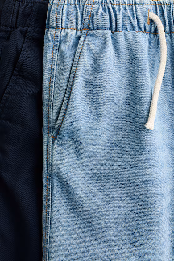 Набор из 2 хлопковых джоггеров