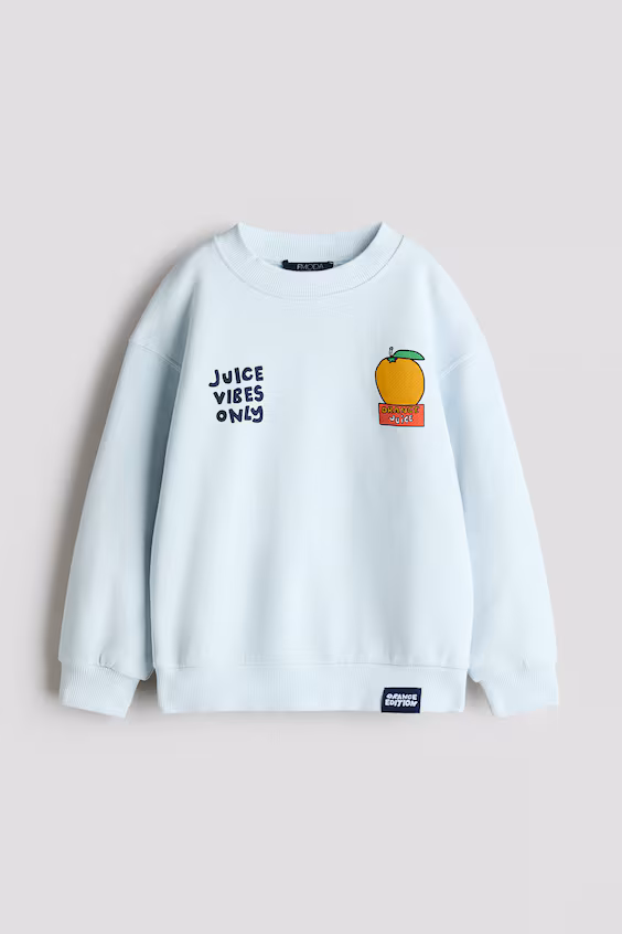 Принтованный свитшот