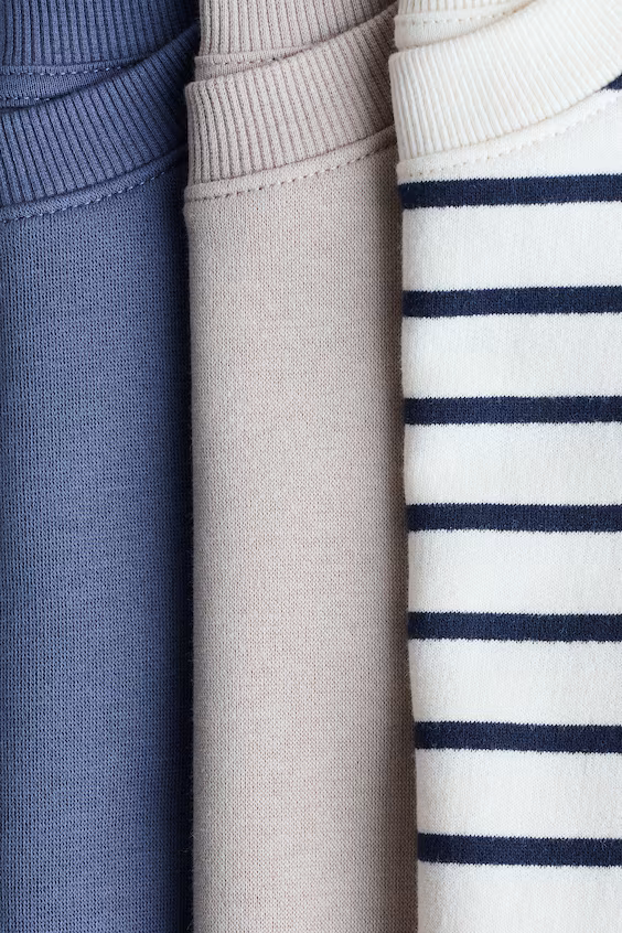 Набор из 3 толстовок с начесом