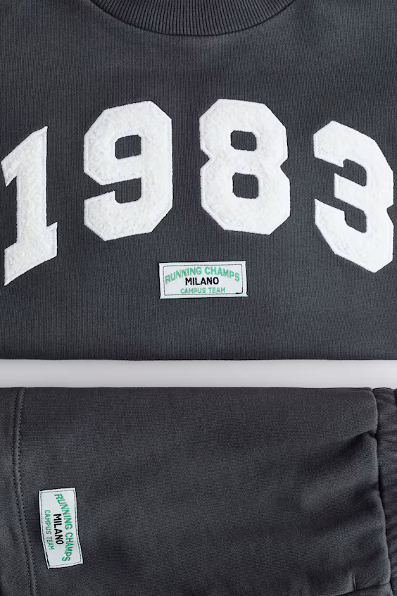 Двойной комплект из мольтона с узором