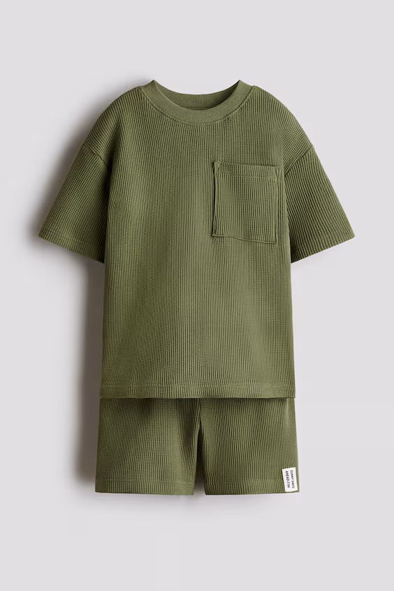 Комплект из 2 предметов в сетчатом стиле из хлопка