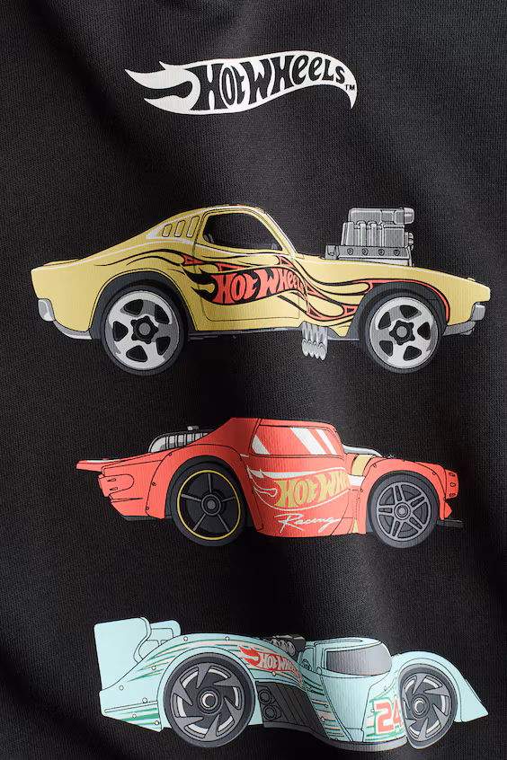 Комплект из 2 предметов с принтом на мягкой ткани