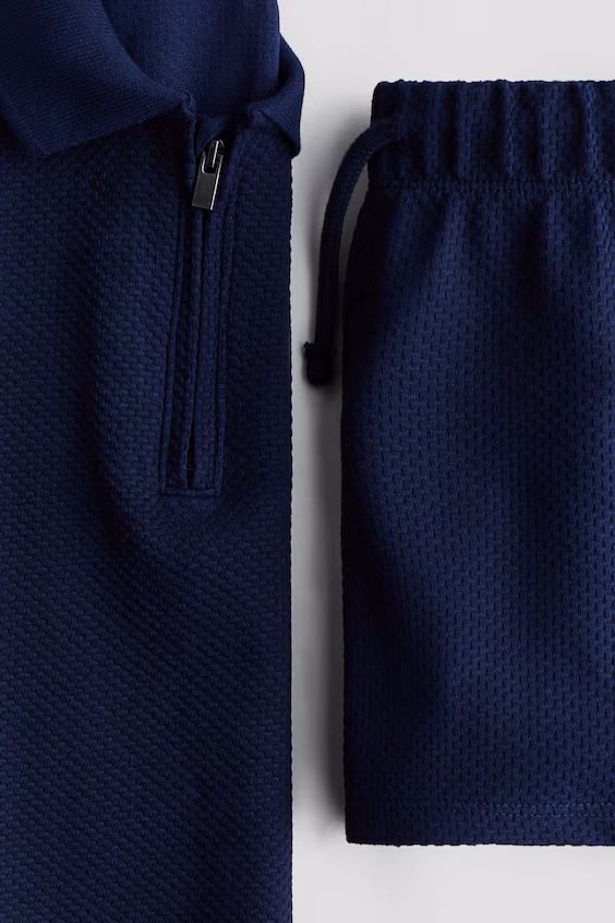 Комплект из 2 предметов из джерси с текстурой