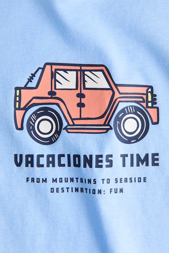 Футболка с принтом