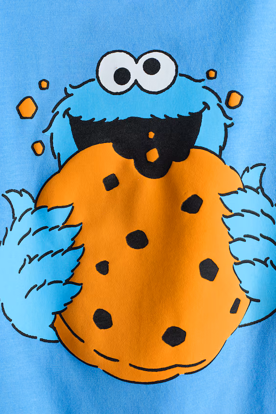 Футболка оверсайз с принтом