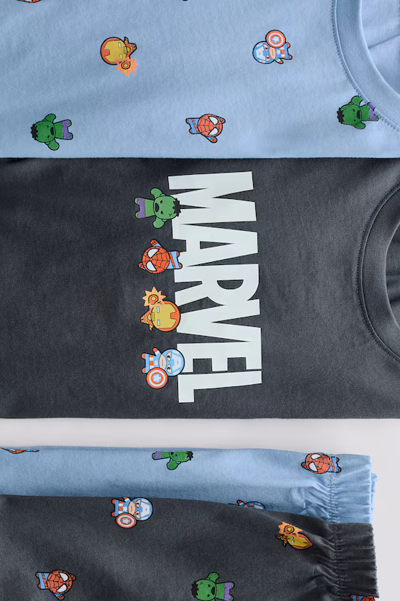 Набор из 2 пижам с принтом