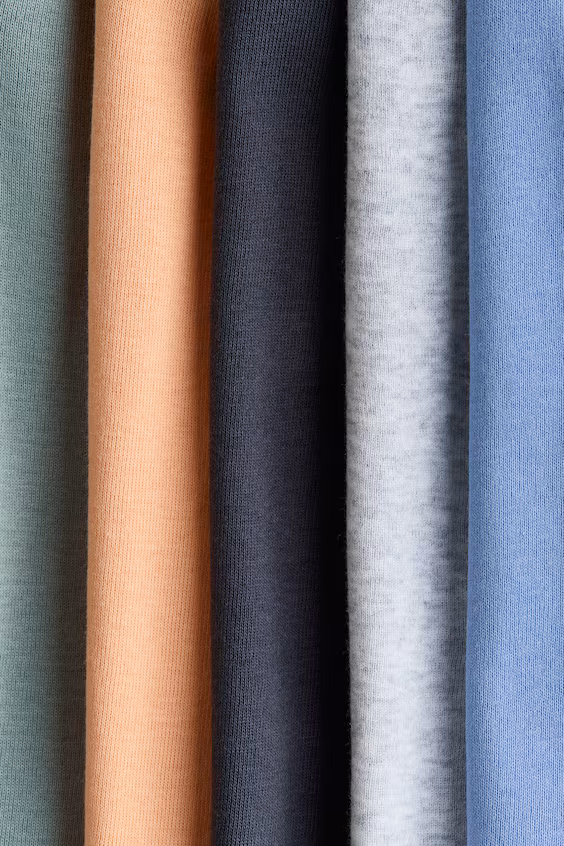 Набор из 5 топов без рукавов из хлопка