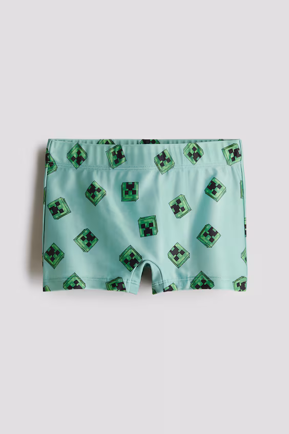 Плавательные шорты с принтом