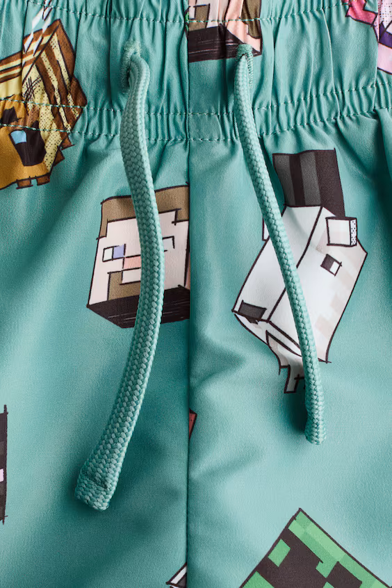 Плавки с узором