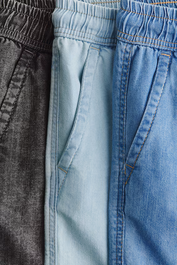 Набор из 3 джинсовых шорт