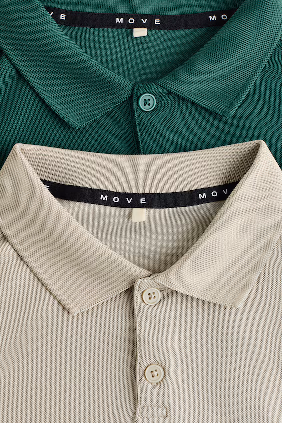 Набор из 2 спортивных поло с regular fit