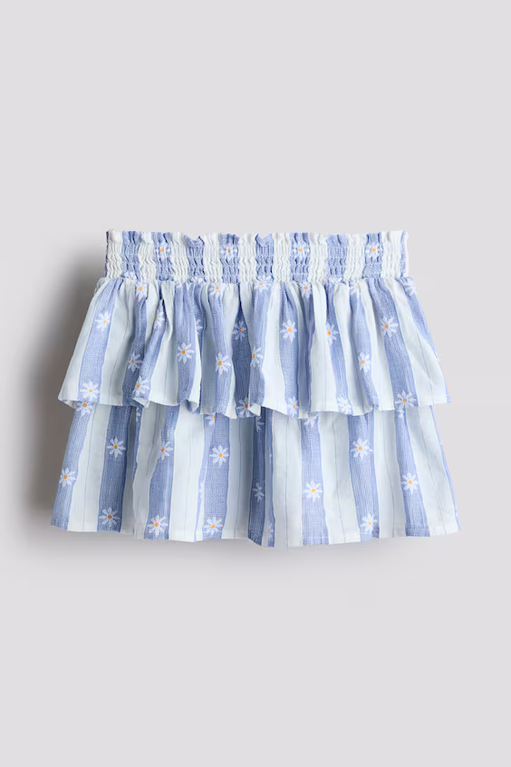 Юбка с оборками