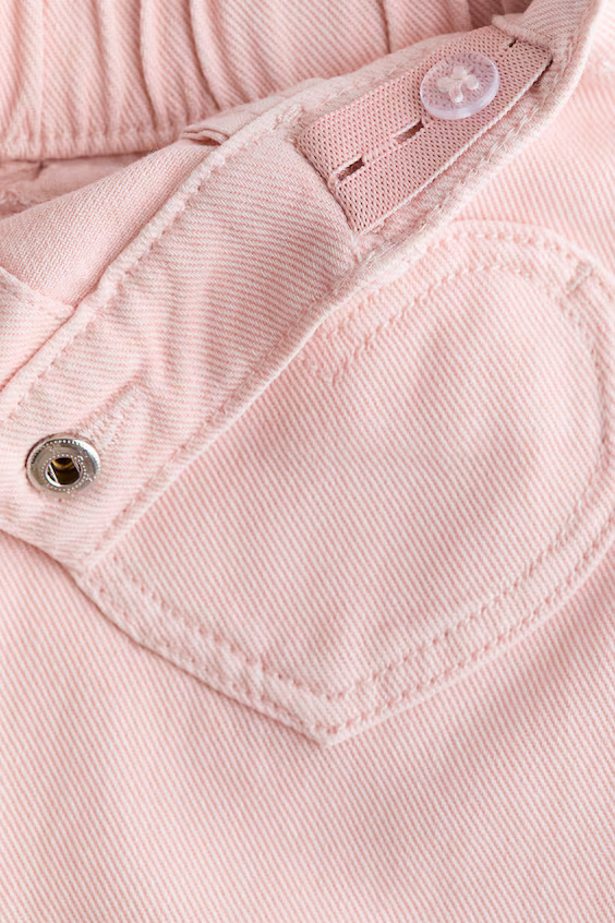 Юбка из льна a из джинсовой ткани