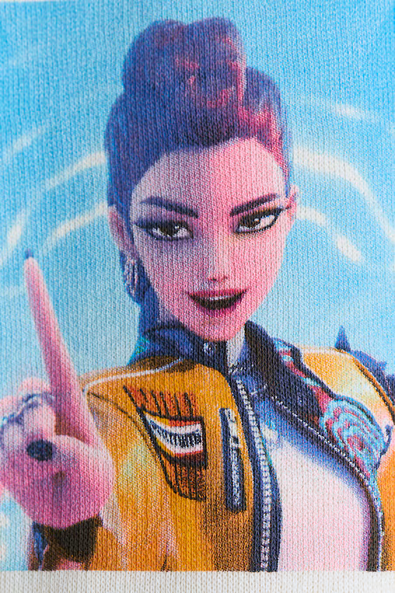 Свитшот с принтами