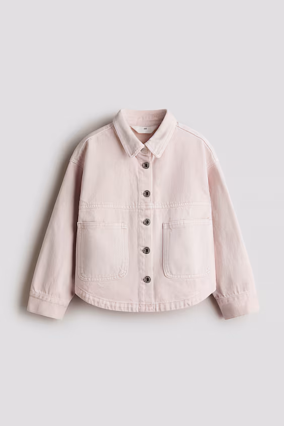 Рубашка из хлопкового штанного материала