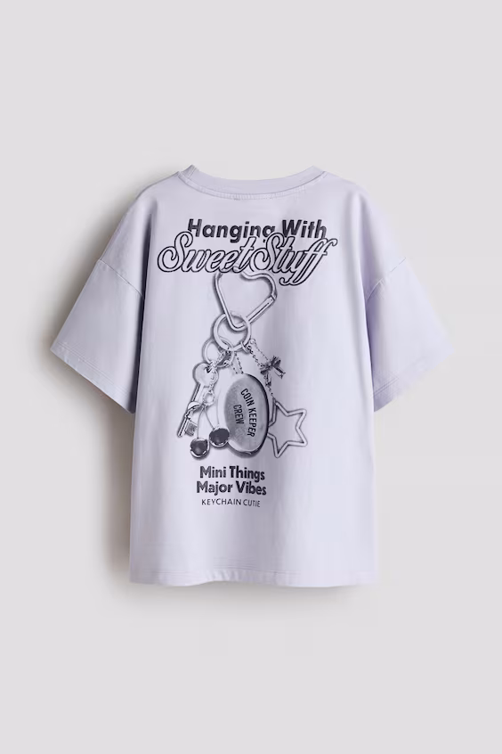 Футболка оверсайз из хлопка