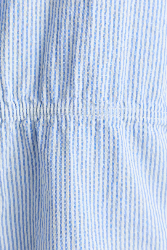 Блуза из вельвета с объемными рукавами