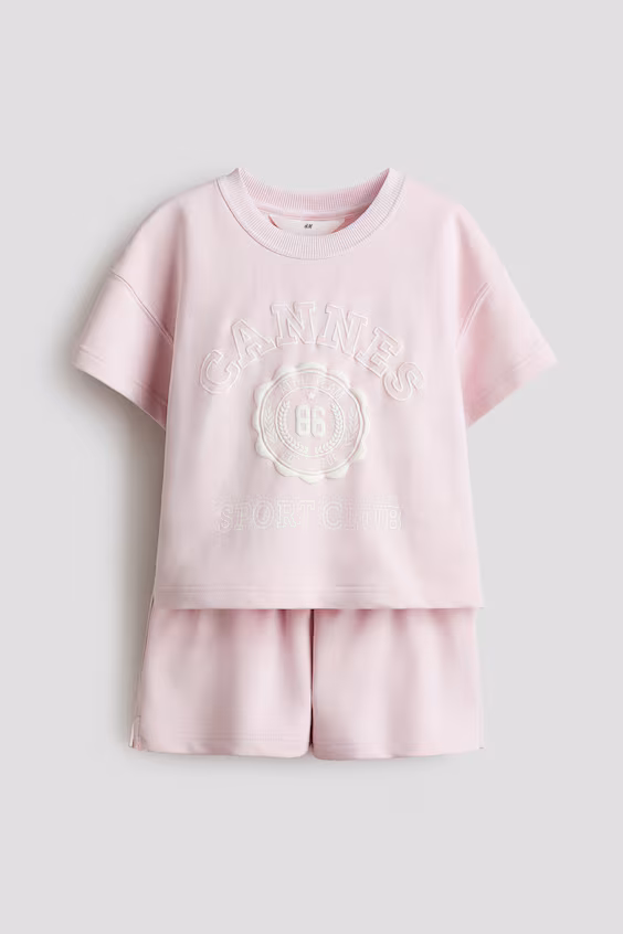 Комплект из 2 предметов с принтом