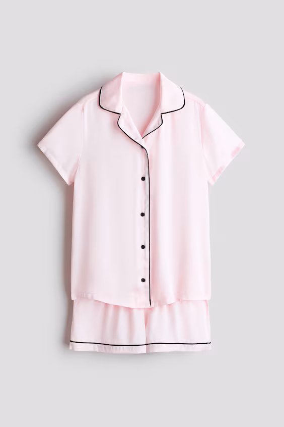 Пижама из атласа