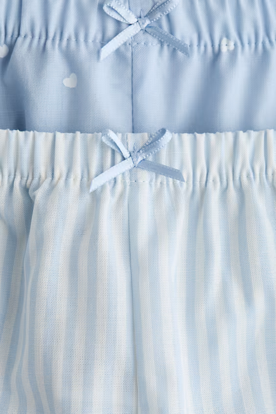 Пачка из 2 шортов-пижамы из хлопка