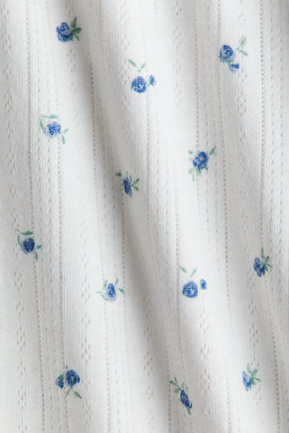 Брюки-пижама в рубчик