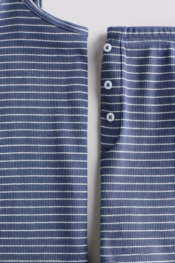 Клетчатая пижама из хлопка