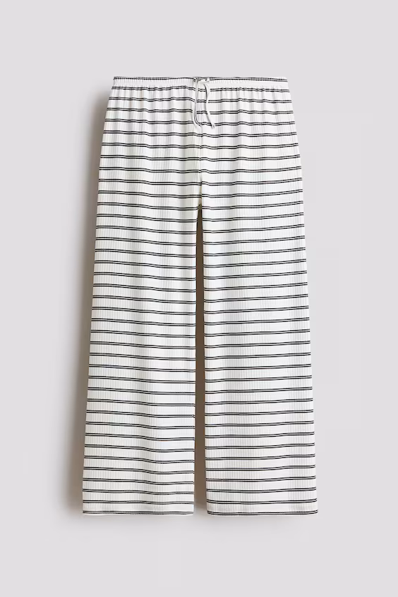 Клетчатые пижамные брюки из хлопка