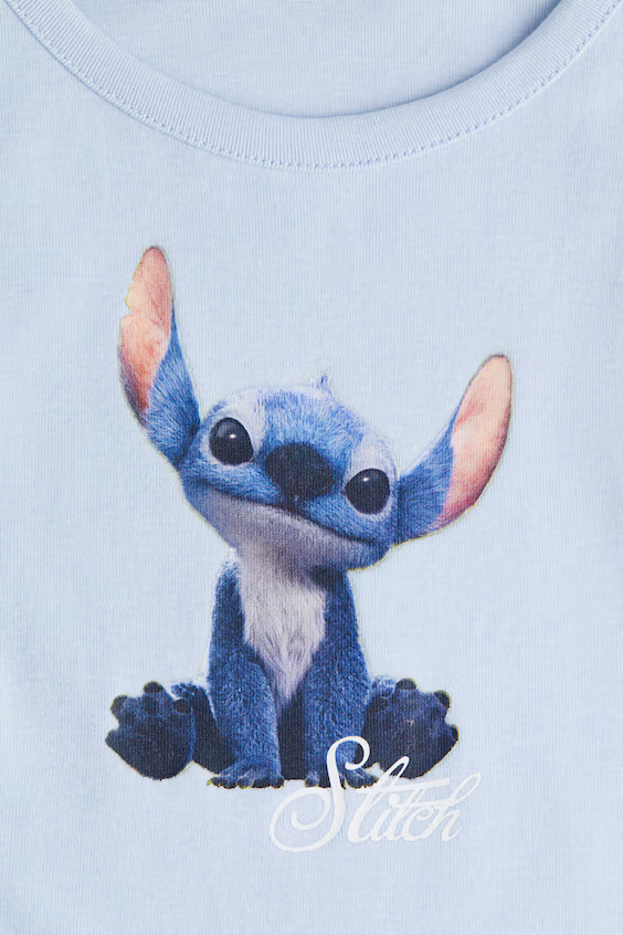 Топ без рукавов с принтом