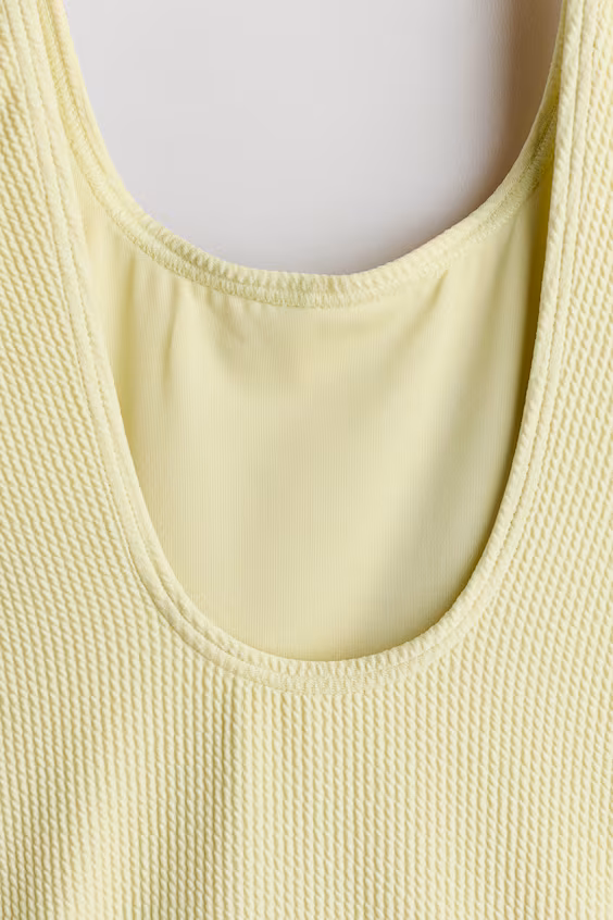 Купальник в рубчик