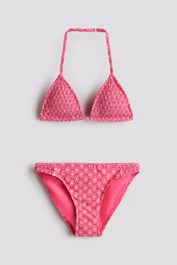 Треугольный принт бикини