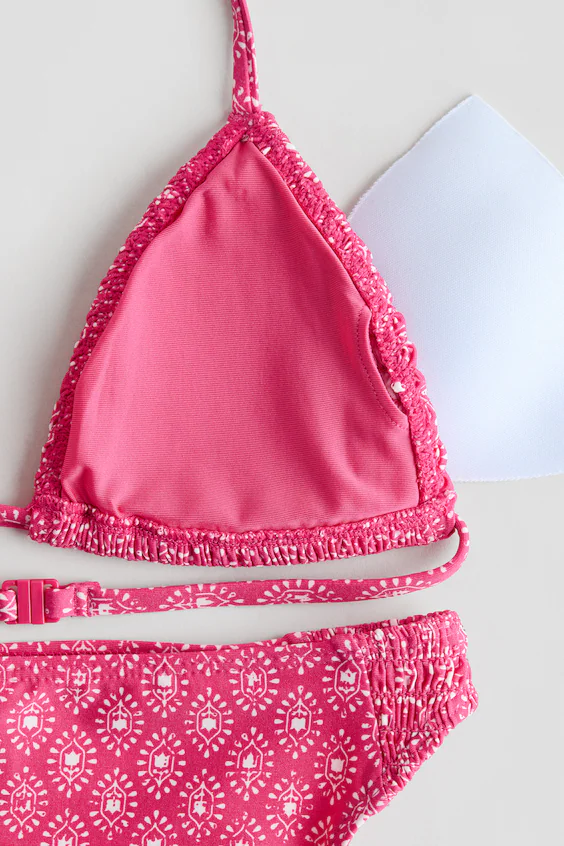 Треугольный принт бикини