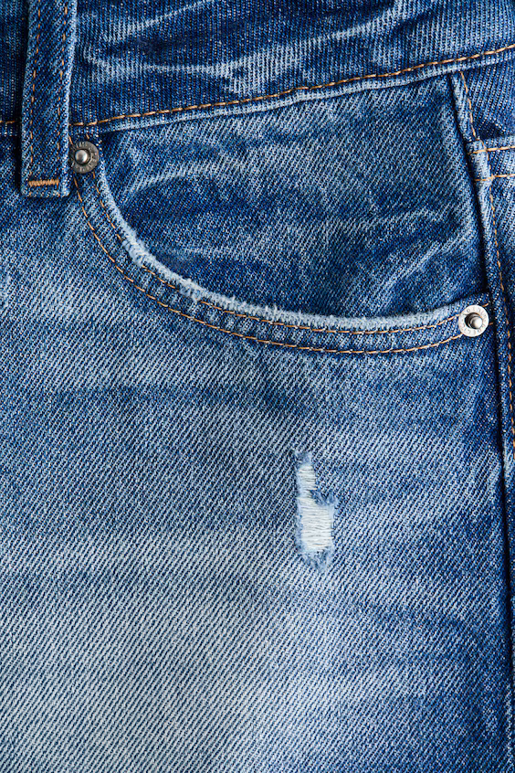 Джинсы-шорты relaxed fit