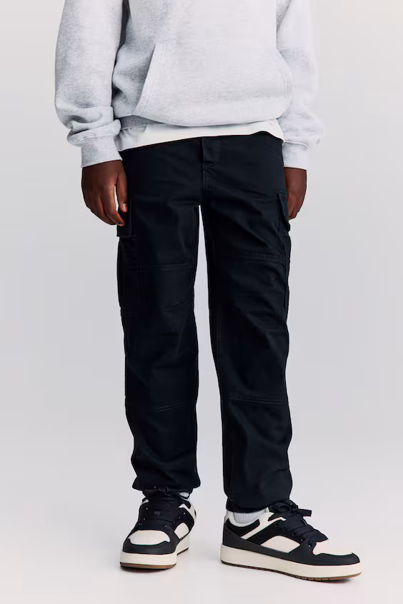 Брюки-карго из хлопка