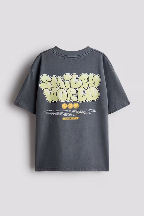 Футболка с принтом