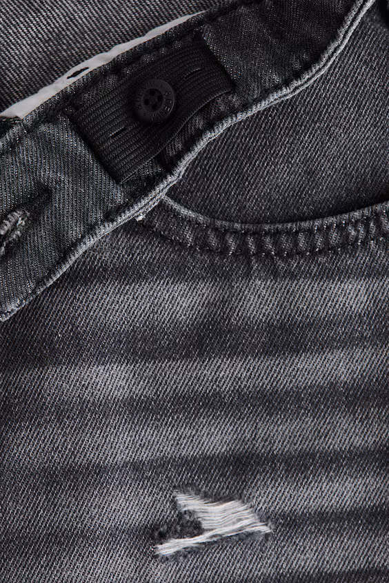 Широкие джинсовые шорты baggy fit