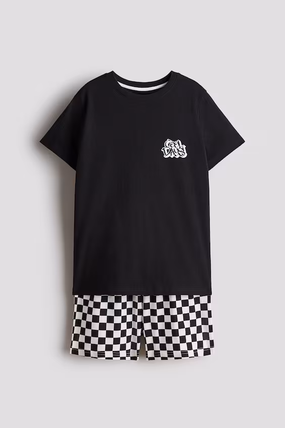 Пижама из хлопкового джерси