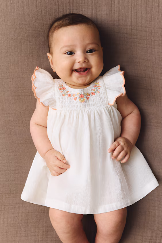 Платье с хлопковым боди