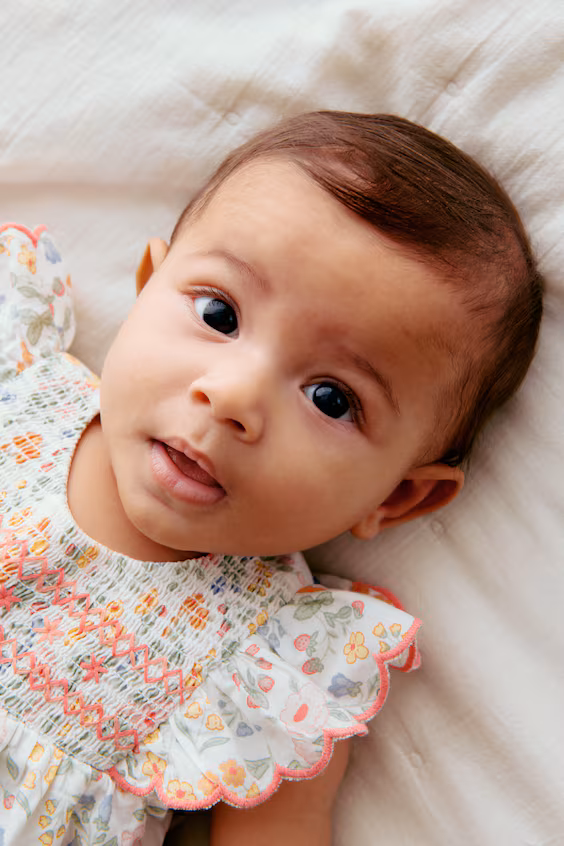 Платье с телом из хлопка