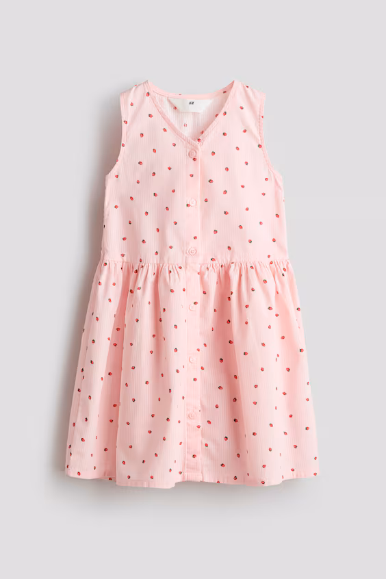 Платье из ткани с морщинами и узором