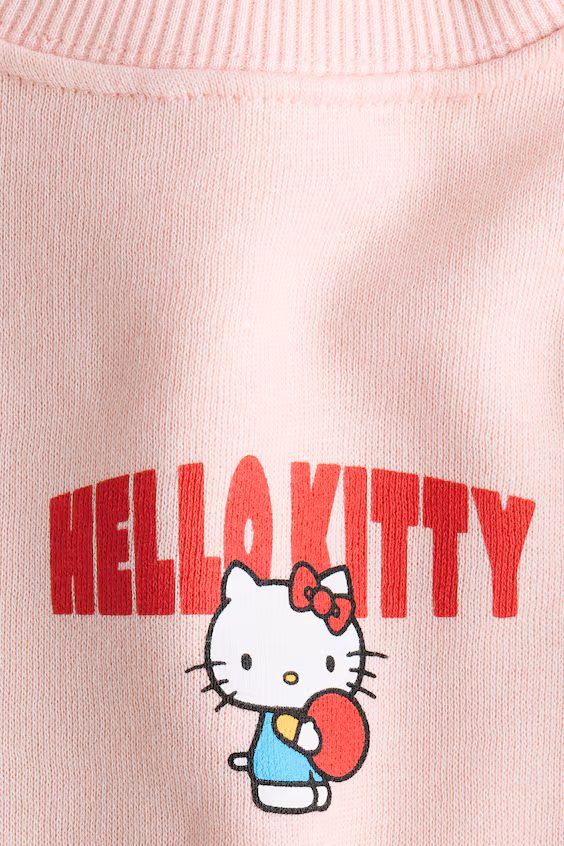 Свитшот с принтом hello kitty